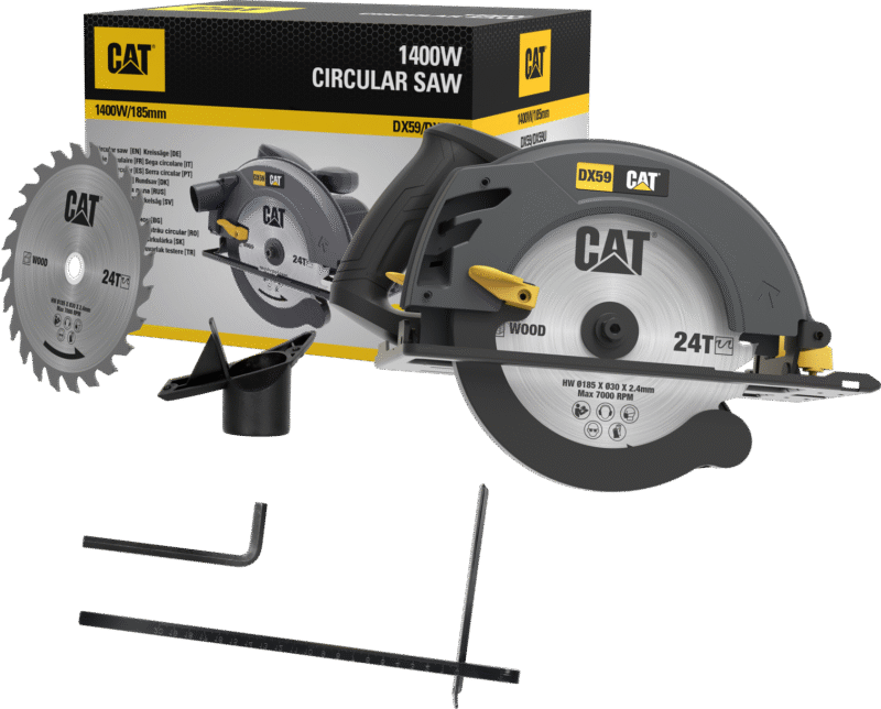 DX59 CAT 1400W 185MM CIRCULAR SAW